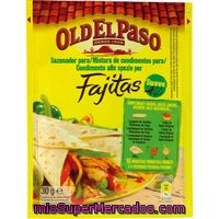 Sazonador Para Fajitas Old El Paso, Sobre 30 G