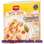 Schar Canelones Con Requesón Y Espinacas Sin Gluten Sin Lactosa Caja 300 G