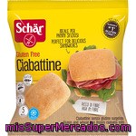 Schar Ciabattine Pan Rico En Fibra Sin Gluten Sin Lactosa 5x50g Bolsa 250 G