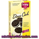 Schar Disco Ciok Galletas Al Cacao Con Crema De Leche Sin Gluten Envase 165 G