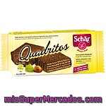 Schar Quadritos Barquillos Al Cacao Con Chocolate Amargo Envase 40 G