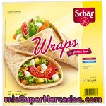 Schar Wraps Tortitas Sin Gluten 2 Unidades Envase 160 G