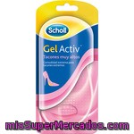 Scholl Gel Activ Plantillas De Mujer Para Zapatos Con Tacones Muy Altos Blister 1 Unidad