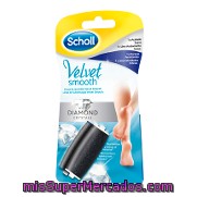 Scholl Velvet Smooth Recambio Lima Durezas Persistentes Diamond Crystals Blister 1 Unidad