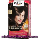 Schwarzkopf Palette Tinte Intense Color Cream Castaño Oscuro Nº 3 Coloración De Cuidado Intensivo Caja 1 Unidad