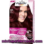 Schwarzkopf Palette Tinte Perfect Gloss Color Nº 389 Cereza Oscuro Con Acondicionador De Jojoba Sin Amoniaco Caja 1 Unidad