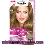 Schwarzkopf Palette Tinte Perfect Gloss Color Nº 700 Rubio Miel Con Acondicionador De Jojoba Sin Amoniaco Caja 1 Unidad