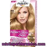 Schwarzkopf Palette Tinte Perfect Gloss Color Nº 855 Rubio Claro Soleado Con Acondicionador De Jojoba Caja 1 Unidad Sin Amoniaco