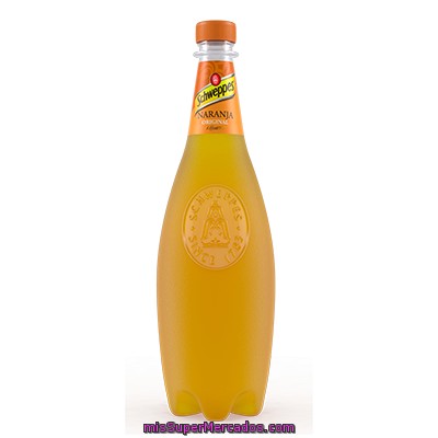 Schweppes Refresco De Naranja Botella 1 L