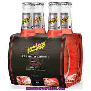 Schweppes Tónica Hibiscus Pack 4 Botellas 20 Cl