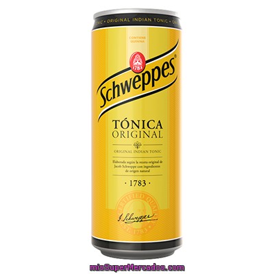 Schweppes Tónica Lata 33 Cl