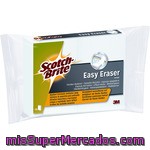 Scotch Brite Esponja Borradora Easy Eraser Elimina Manchas Y Suciedad Envase 2 Unidades