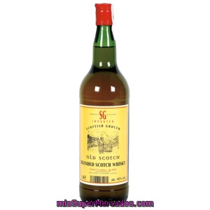 Scotish Grocer Whisky Escocés Botella 1 Lt