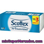 Scottex Pañuelos De Bolsillo Blancos Paquete 12 Unidades