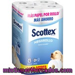 Scottex Papel Higiénico Megarollo Paquete 16 Rollos