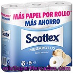 Scottex Papel Higiénico Megarollo Paquete 9 Rollos