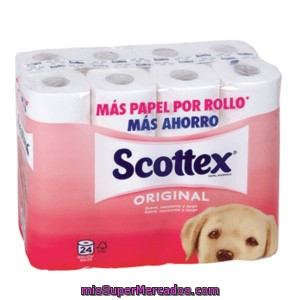 Scottex Papel Higienico Paquete 24 Ud