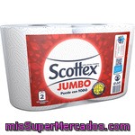 Scottex Rollo De Cocina Jumbo Multiusos Envase 2 Unidades