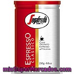 Segafredo Café Natural Molido Espresso Clásico Italiano Lata 250 G