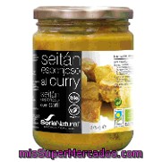 Seitán Esponjoso Al Curry Ecológico Soria Natural 375 G.