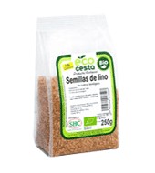 Semillas De Lino Dorado Bio Ecocesta 250 G.