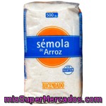 Semola De Arroz, Hacendado, Paquete 500 G