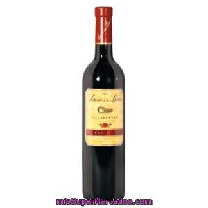 Señorio De Los Llanos Vino Tinto Crianza Do Valdepeñas Botella 75 Cl