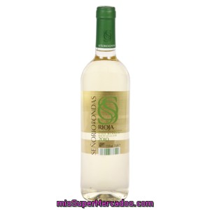 Señorio De Ondas Vino Blanco Semidulce Do Rioja 75 Cl