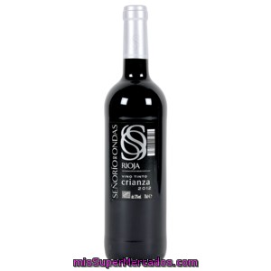 Señorio De Ondas Vino Tinto Crianza Do Rioja Botella 75 Cl