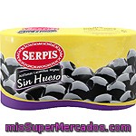 Serpis Aceitunas Negras Cacereñas Sin Hueso Pack 2 Bote 85 G