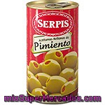 Serpis Aceitunas Rellenas De Pimiento Lata 150 G Neto Escurrido