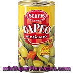 Serpis Tapeo Mexicano Surtido De Encurtidos Lata 150 G Neto Escurrido