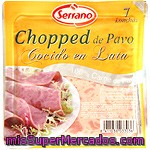 Serrano Chopped De Pavo Cocido En Lata 7 Lonchas Envase 150 G