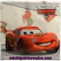 Servilleta Cars 3 Capas 33x33 Avance, Paquete 30 Unid.