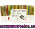 Servilletas Blancas 30x30 Centímetros 2 Capas Auchan 160 Unidades