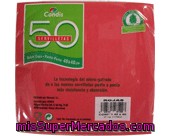 Servilletas
            Condis Roja 40x40 50 Uni