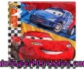 Servilletas De Papel Con Ilustraciones De Cars, 33x33 Centímetros Cars Pack De 20 Unidades.