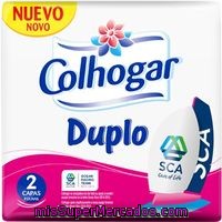 Servilletas Duplo 2 Capas Colhogar, Paquete 100 Unid.