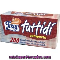 Servilletas Escocesas Foxy, Paquete 200 Unid.