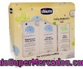 Set De Baño Para Bebé Compuesto Por Espuma De Baño, Champú Sin Lágrimas Y Crema Balsámica Baby Moments De Chicco