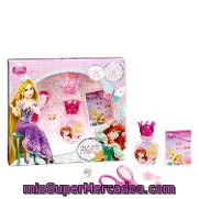 Set De Princesas (colonia 30 Ml., Cepillo, Espejo, Broches, Anillo Y Pendientes) Disney 1 Ud.