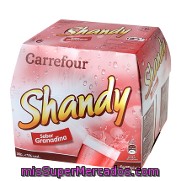 Shandy Sabor Granadina Carrefour Pack 6x25 Cl.