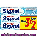 Signal Pasta Dentífrica Blanqueadora Bicarbonato Pack 3 Tubo 75 Ml