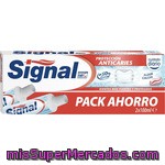 Signal Pasta Dentífrica Protección Anticaries Pack 2 Tubo 100 Ml
