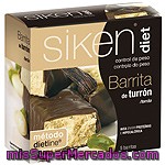 Siken Diet Método Dietline Barritas De Turrón Caja 5 Unidades