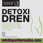 Siken Form Detoxi Dren Para Eliminar Toxinas, Grasas Y Líquidos De Forma Intensiva Caja 12 Sobres Sabor Limón