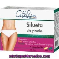 Silueta Dia-noche En Comprimidos Cellislim, Caja 60 Unid.