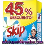 Skip Detergente Máquina Polvo 45% Descuento Maleta 72 Cacitos