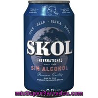 Skol 0,0% Lata, 25cl