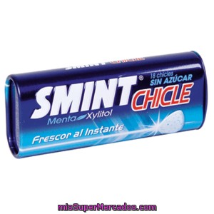 Smint Chicle Menta Paquete 45 Gr